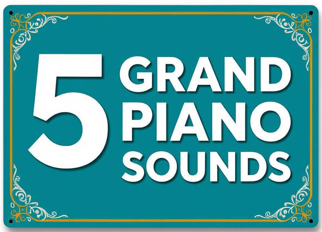 5 grand piano sounds