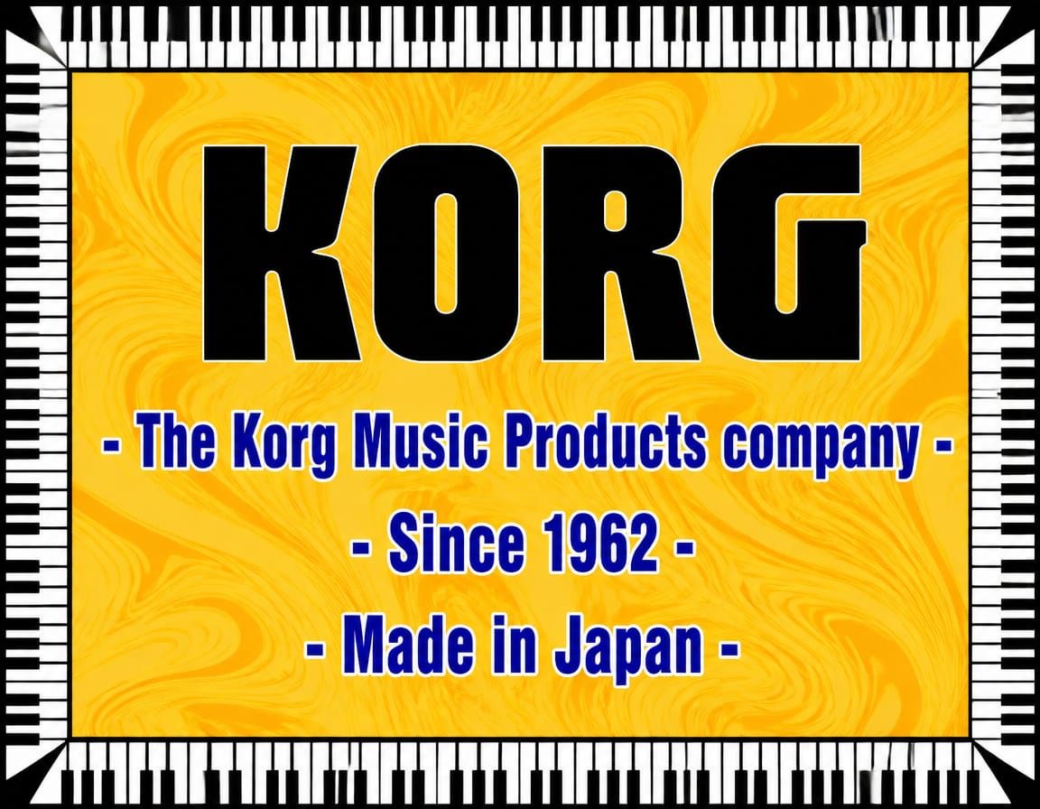 Korg logo sign