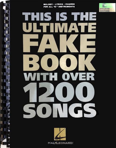 fake book with 1200 songs