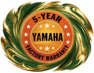 5 year Yamaha factory warranty