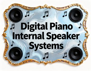 Digital Piano internal speakers systems 