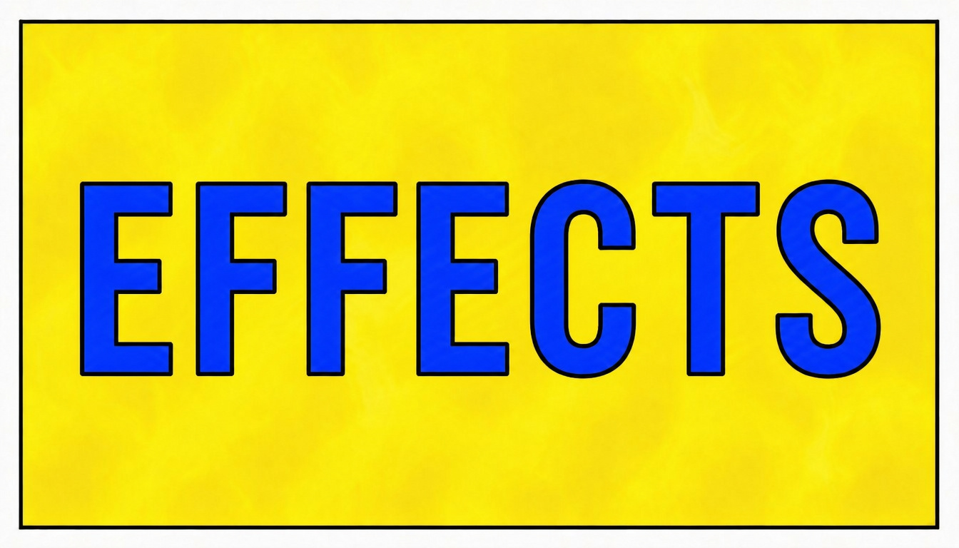 Effects sign