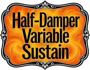 Half-Damper Variable Sustain