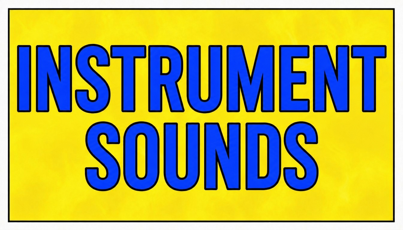 Instrument Sounds sign