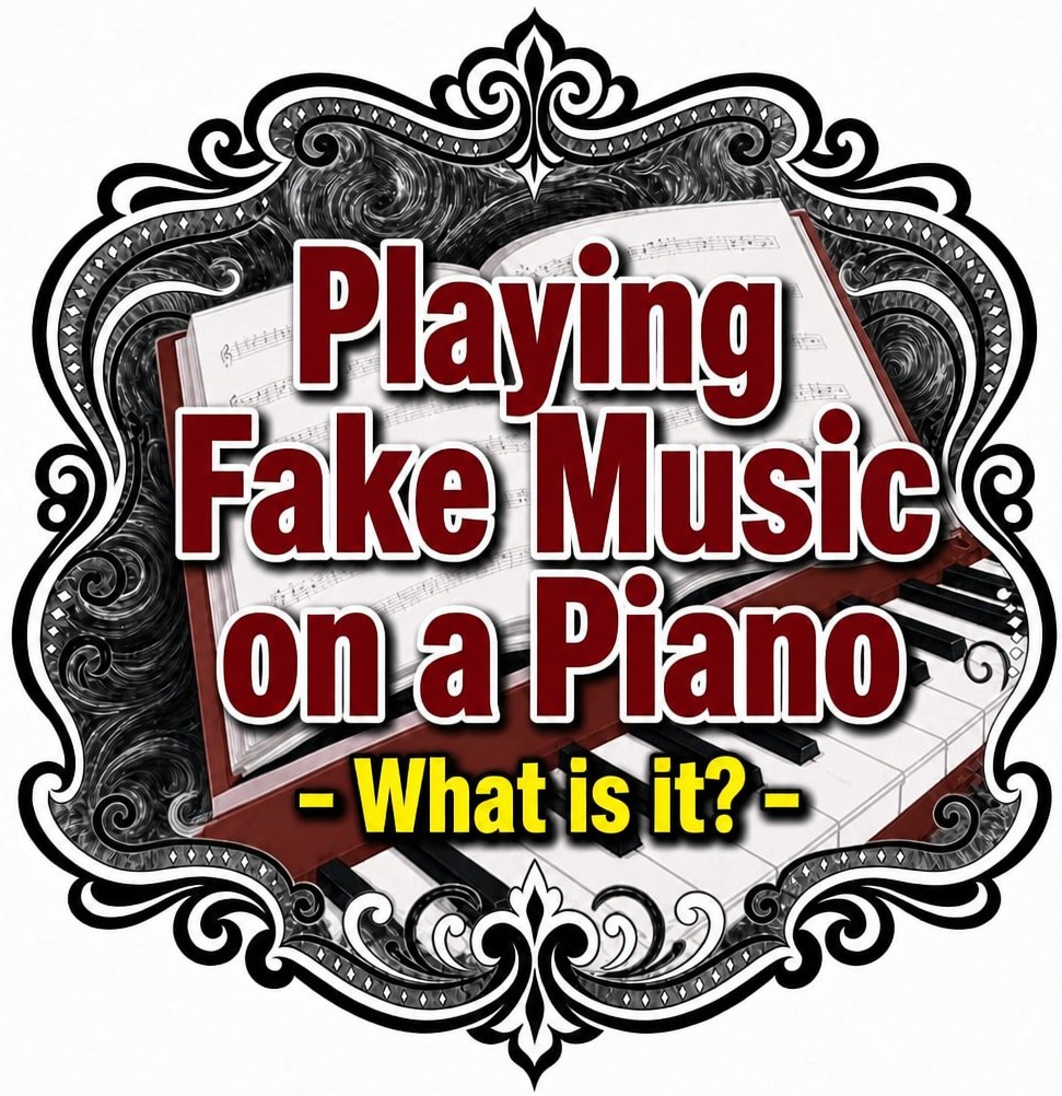 Playing Fake Music on a Piano - What is it?