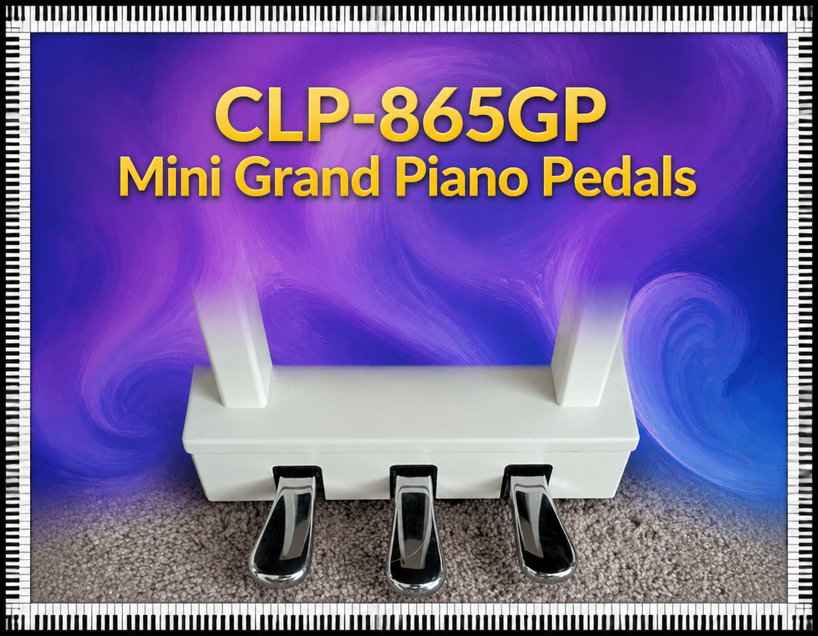 Yamaha CLP_865GP pedals
