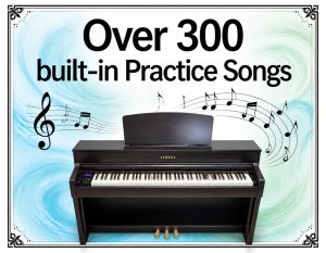 Yamaha Clavinova lesson-practice songs image