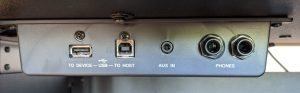 Yamaha connectivity ports