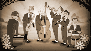 jazz band animation