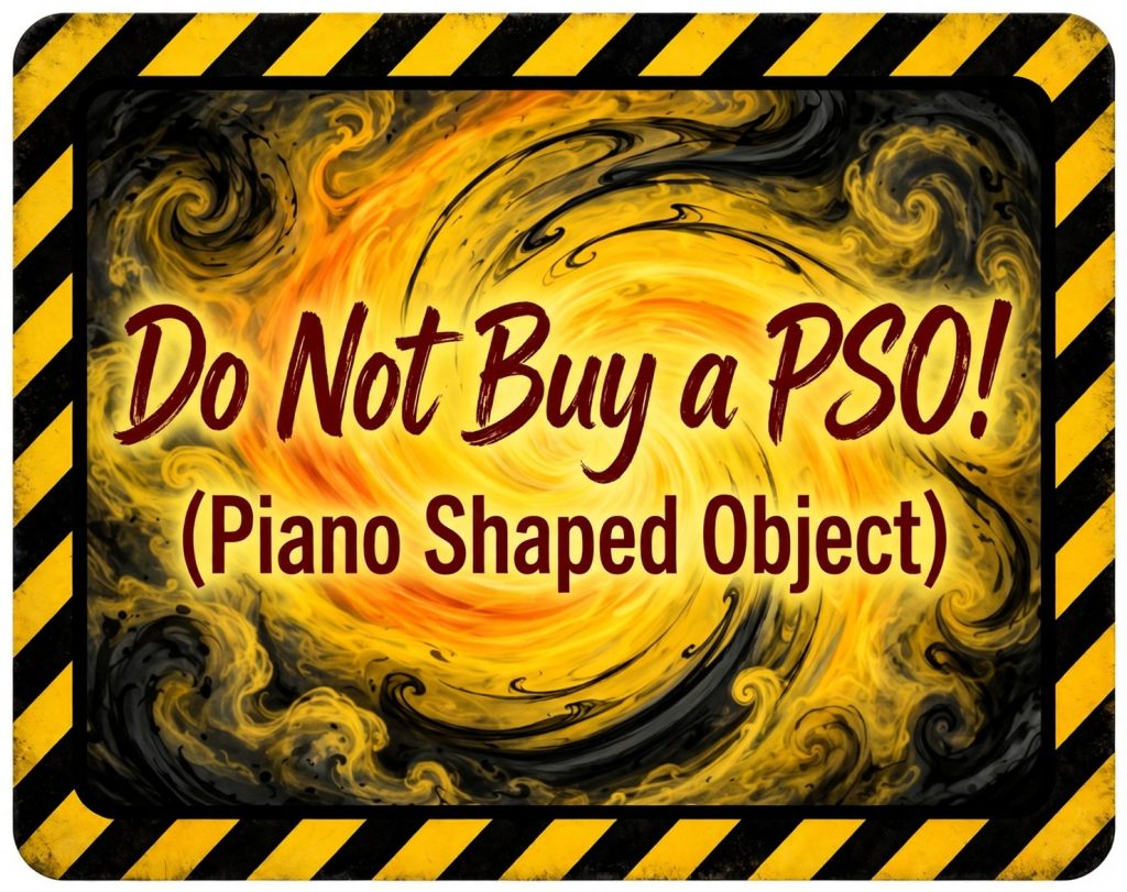 Do Not Buy a PSO - piano shaped object