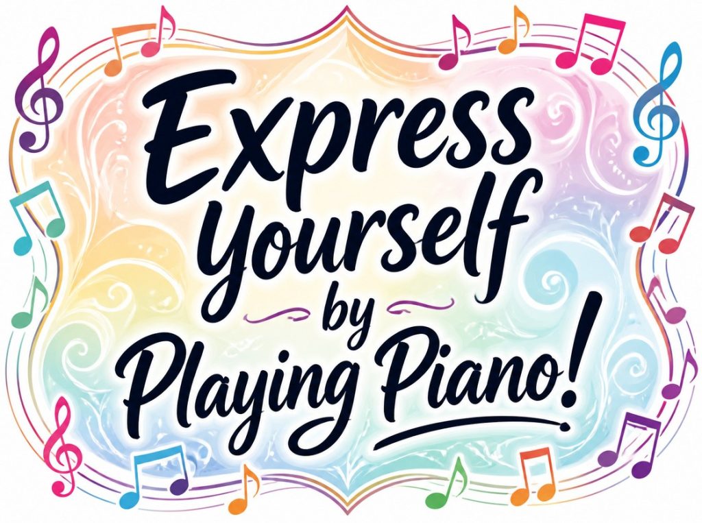 Express Yourself by Playing Piano