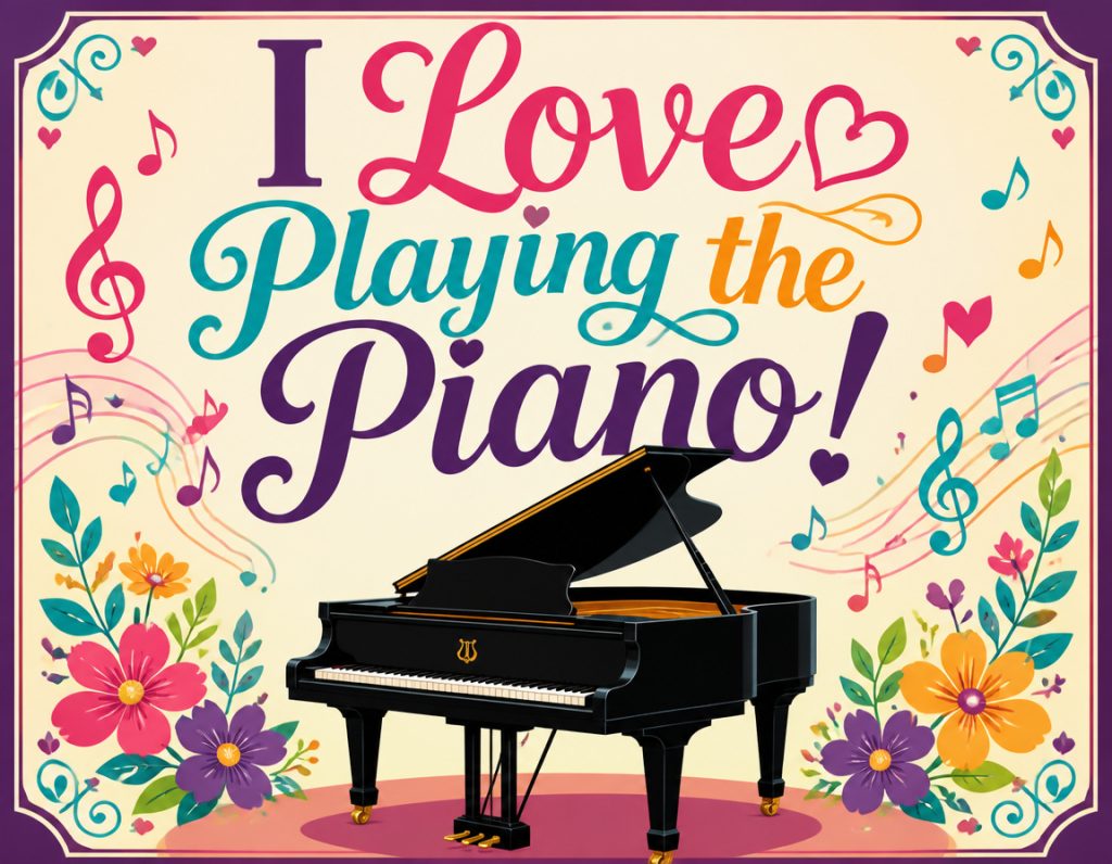 I Love Playing the Piano
