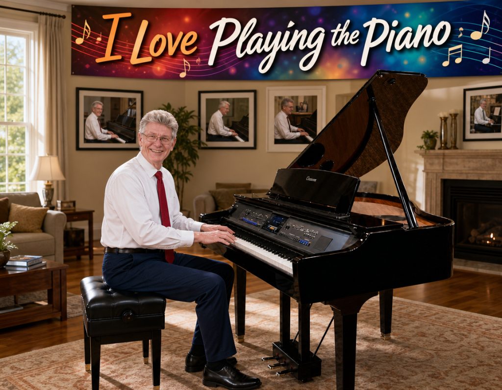 Tim Praskins - I love playing my digital piano